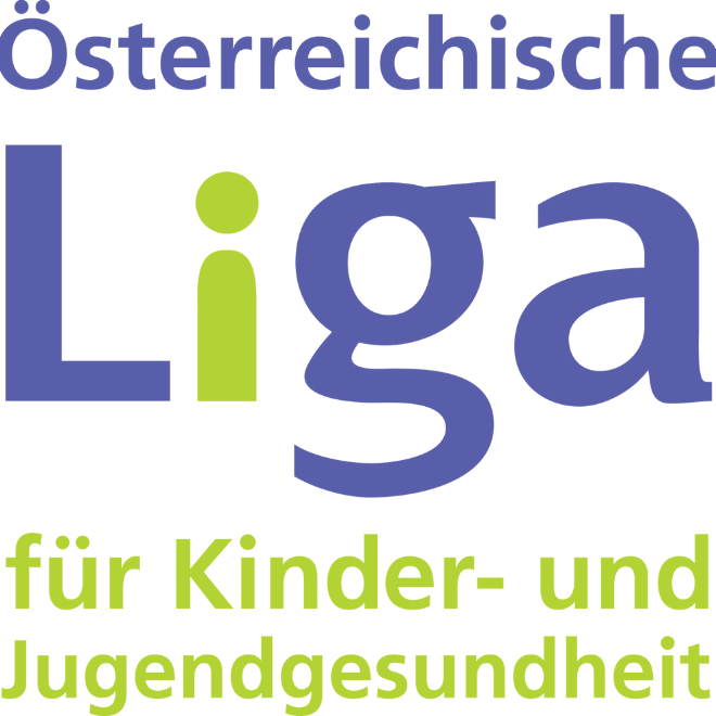 Markantes Logo der österreichischen Liga für Kinder- und Jugendgesundheit, Kinderschutzkonzept